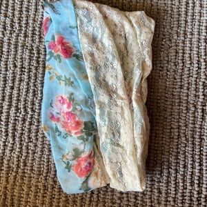 Double sided infinity scarf